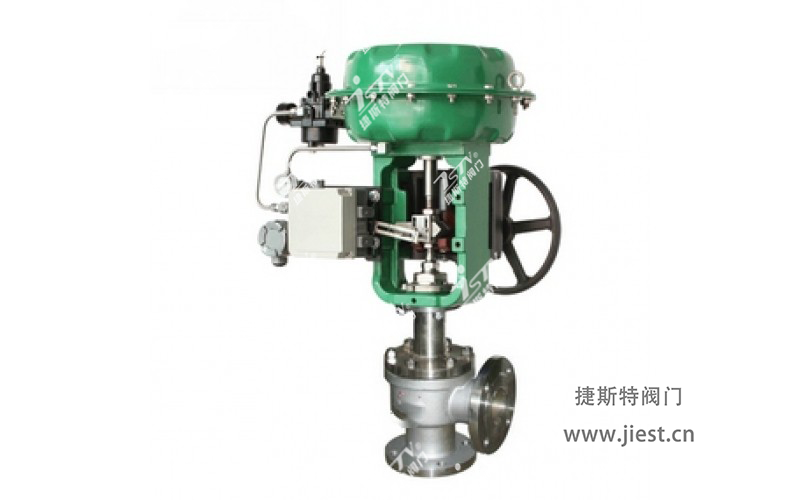 氣動角式調節閥